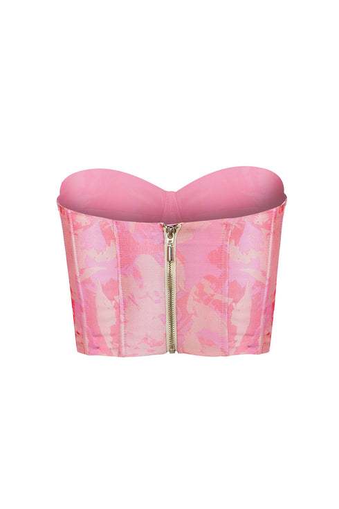 Corset Idilio Mikado Rosado