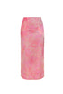 Falda Lápiz Idilio Mikado Rosada