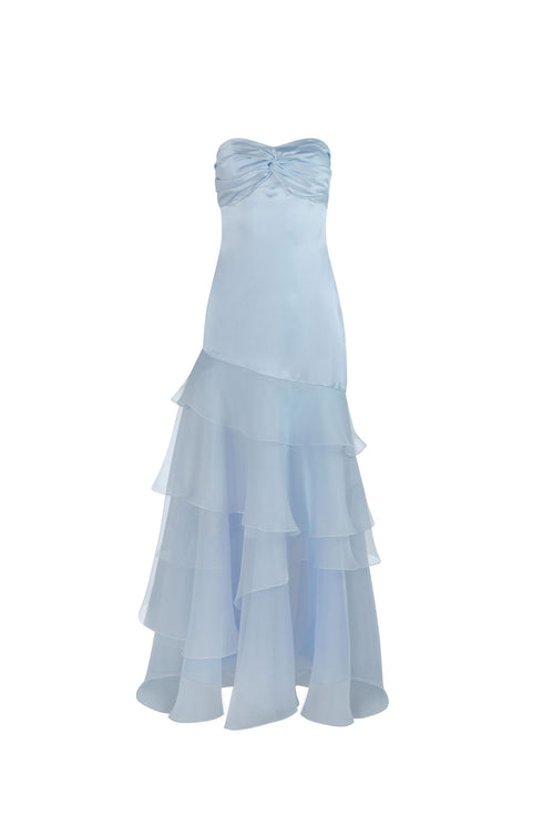 Vestido Anne Azul Celeste