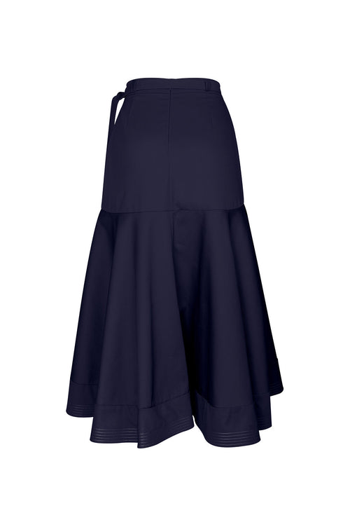 Falda Secret Garden Solida Navy
