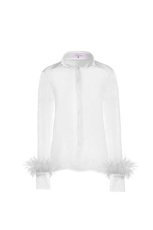 Blusa Flor de Loto Blanca