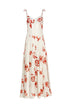 Vestido Rosetta Ivory Red