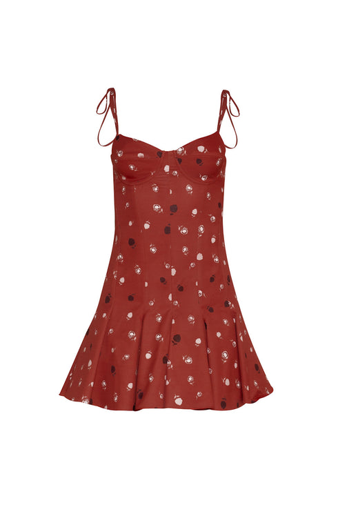 Rosita Mini Vestido Rojo