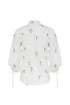 Camisa Lovely Tulip Manga Larga Ivory
