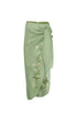 Falda Pareo Lilies Verde Laurel
