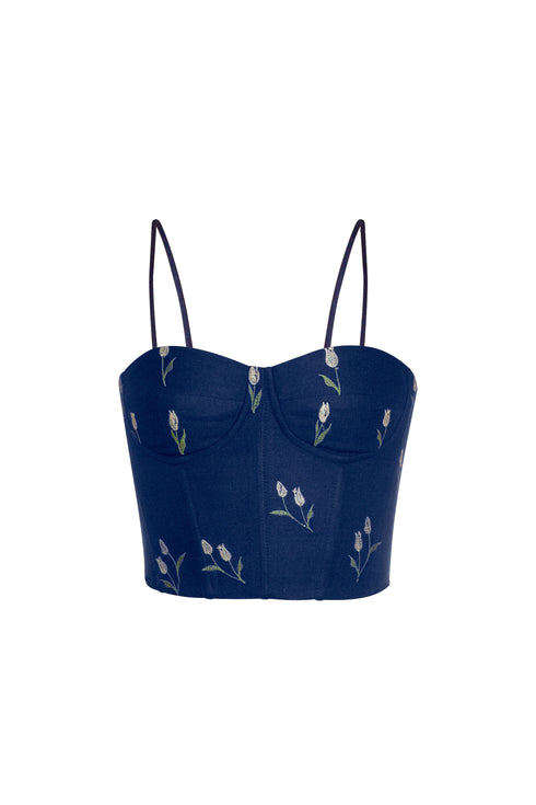 Corset Lovely Tulip Navy