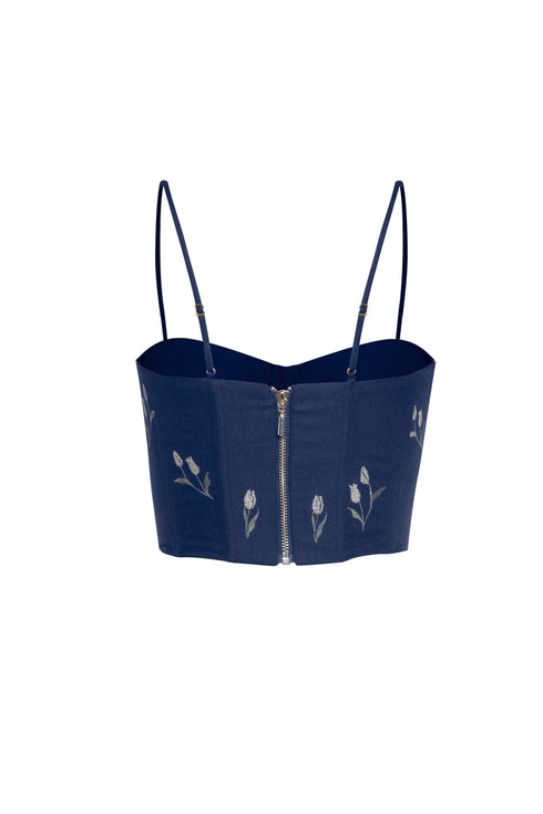 Corset Lovely Tulip Navy