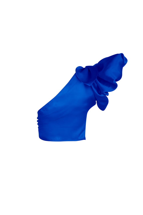 Vestido Bouganville Azul 3 Piezas