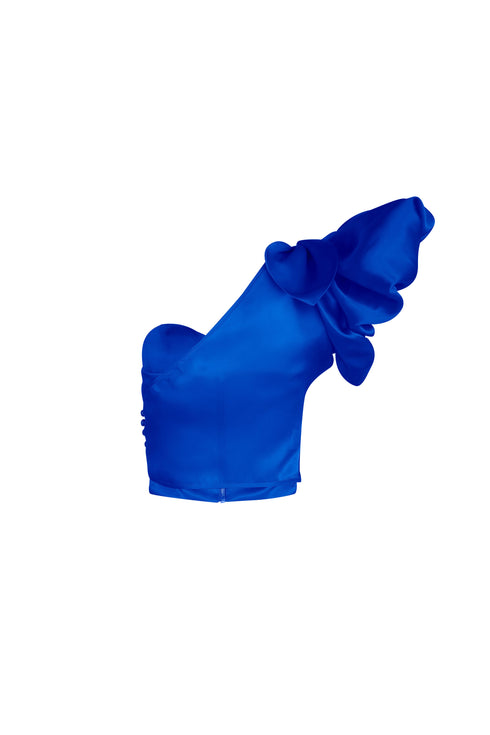 Vestido Bouganville Azul 3 Piezas