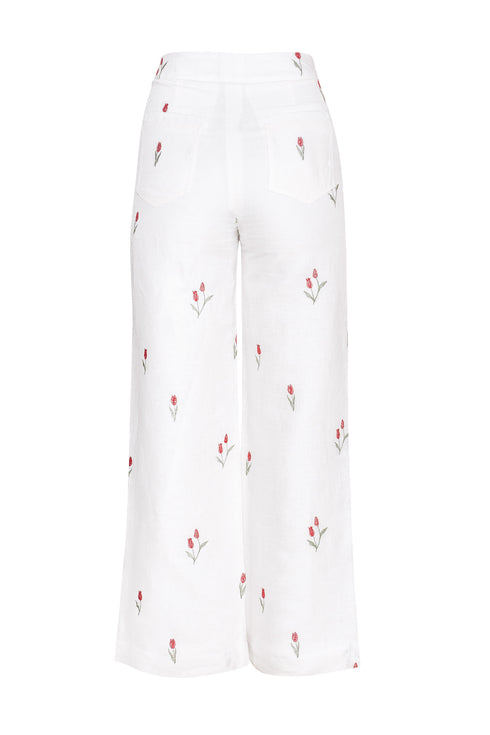 Pantalón Nube Lovely Tulip Ivory