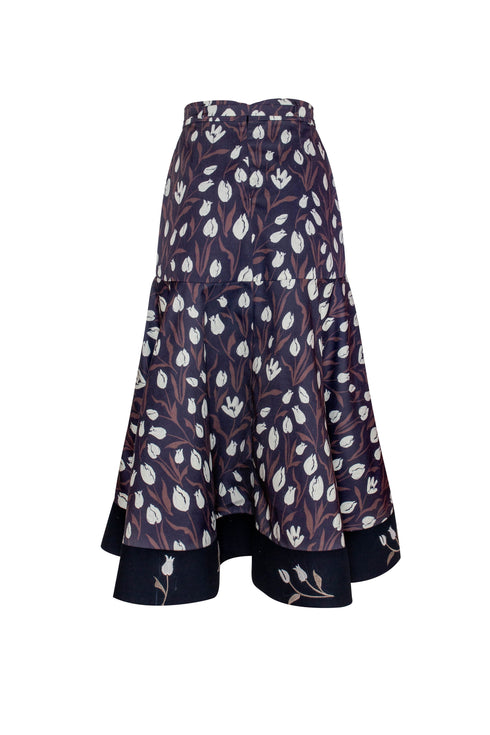 Secret Garden Skirt Navy