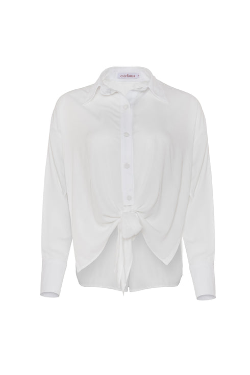 Blusa Secret Garden Blanco