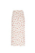 Rosita Midi Skirt Ivory Red