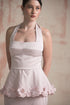 Fiore Top Peplum Rosado