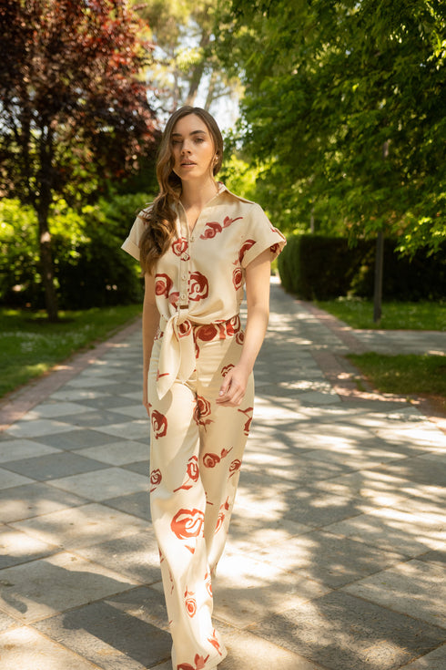 Pantalón Rosetta Rojo