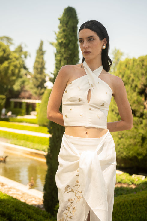 Top Lilies Ivory Gold