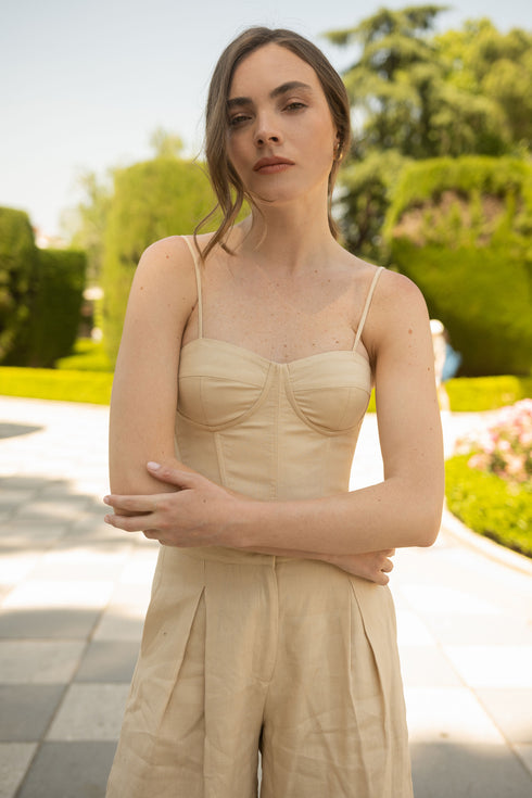 Corset Love Sand