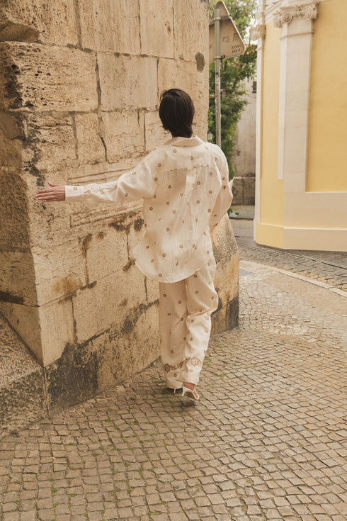 Pantalón Nube Camomila Cream