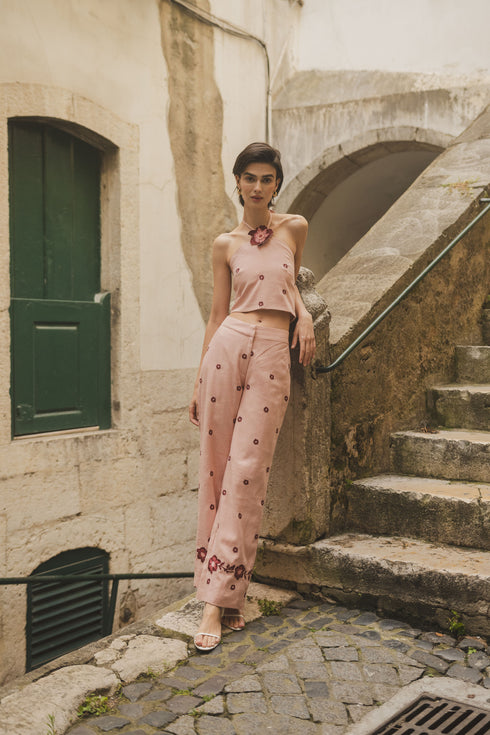 Pantalón Nube Camomila Cherry Blush