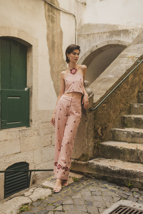 Pantalón Nube Camomila Cherry Blush