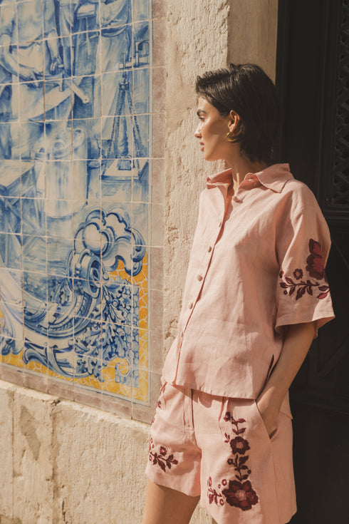 Short Inamorata Cherry Blush