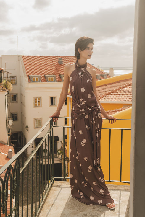 Vestido Veneto Mocha