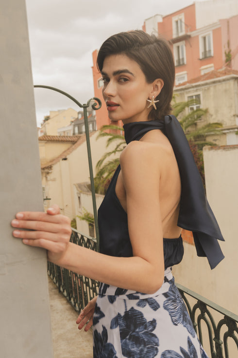 Blusa Noche Navy