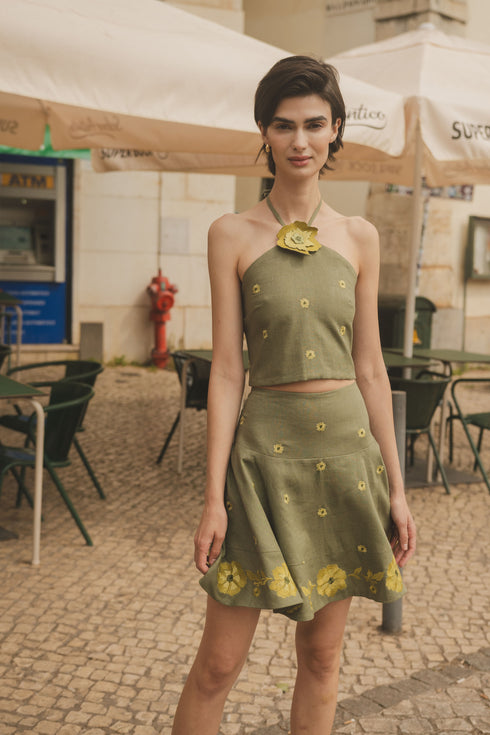 Mini Falda Inamorata Lemoncello