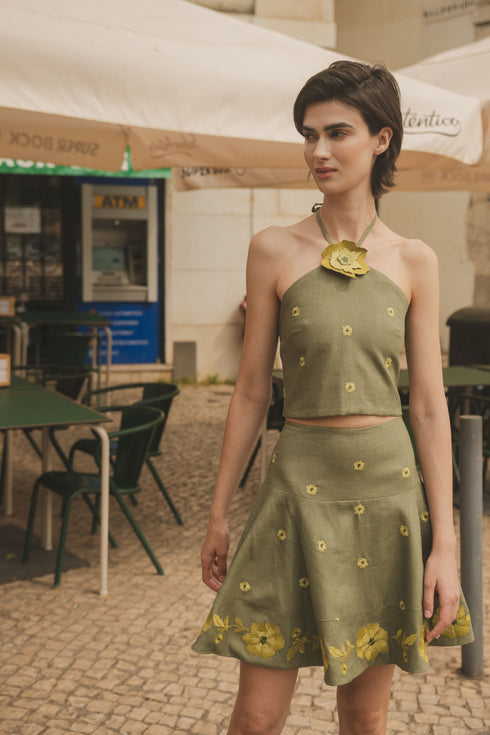 Mini Falda Inamorata Lemoncello