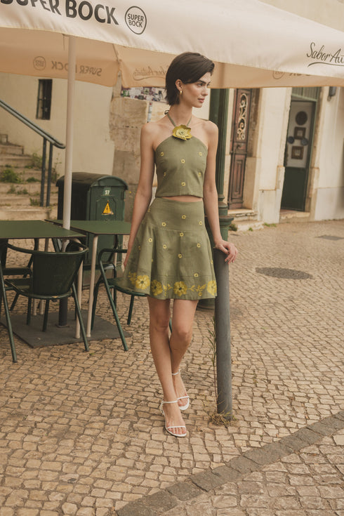 Mini Falda Inamorata Lemoncello