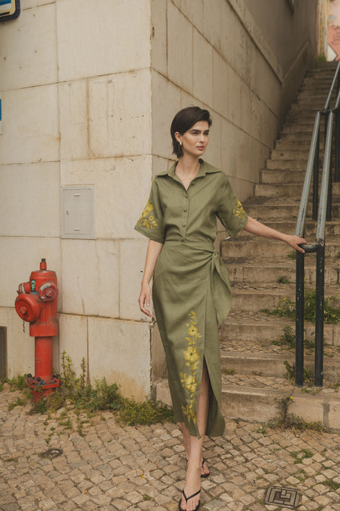 Falda Pareo Inamorata Lemoncello