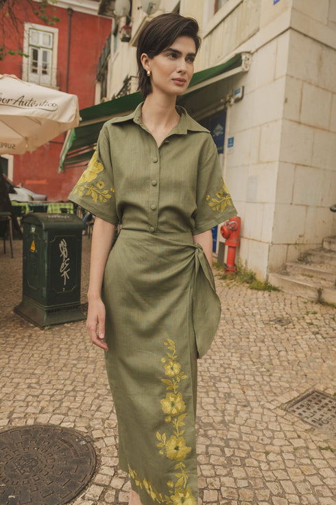 Falda Pareo Inamorata Lemoncello