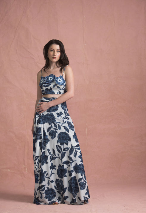 Falda Pareo Bellini Blue