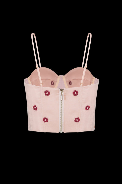Corset Camomila Love Cherry Blush