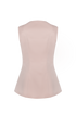 Chaleco Fiore Rosado