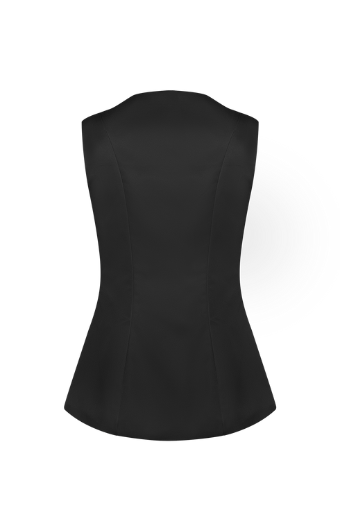 Chaleco Fiore Negro