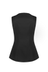Chaleco Fiore Negro