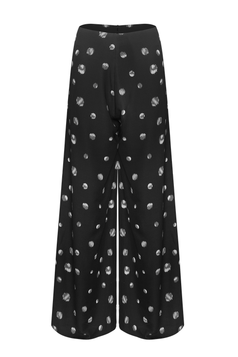 Pantalón Notte Polka Negro
