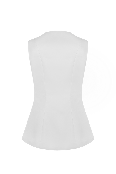 Chaleco Fiore Ivory