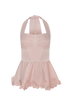 Fiore Top Peplum Rosado