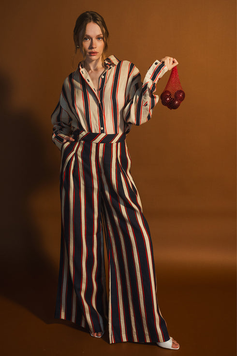 Pantalón Marine Rayas Caviar