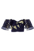Vestido Moonlight Blossom Azul