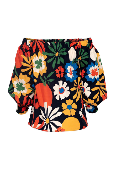 Blusa Isla Tropicana Caviar