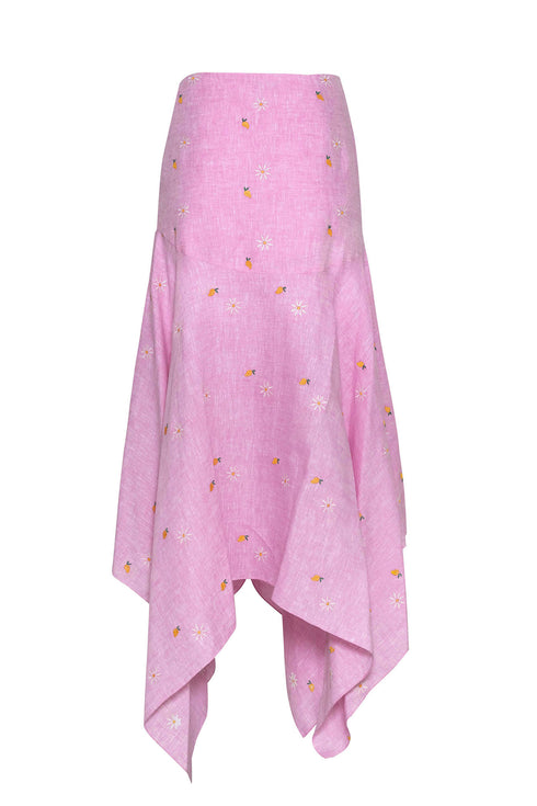 Falda Vela Camomile Rosado