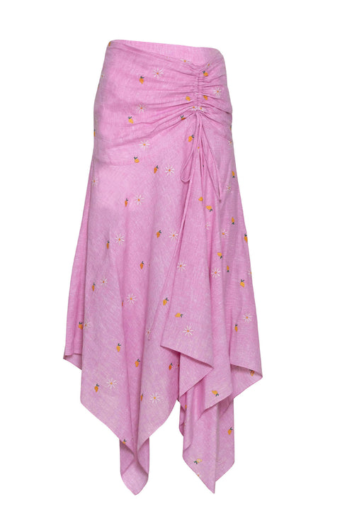 Falda Vela Camomile Rosado