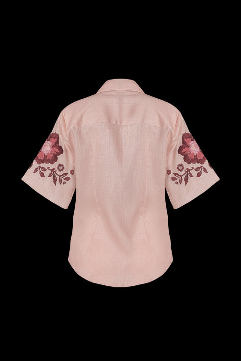 Camisa Manga Corta Inamorata Cherry Blush