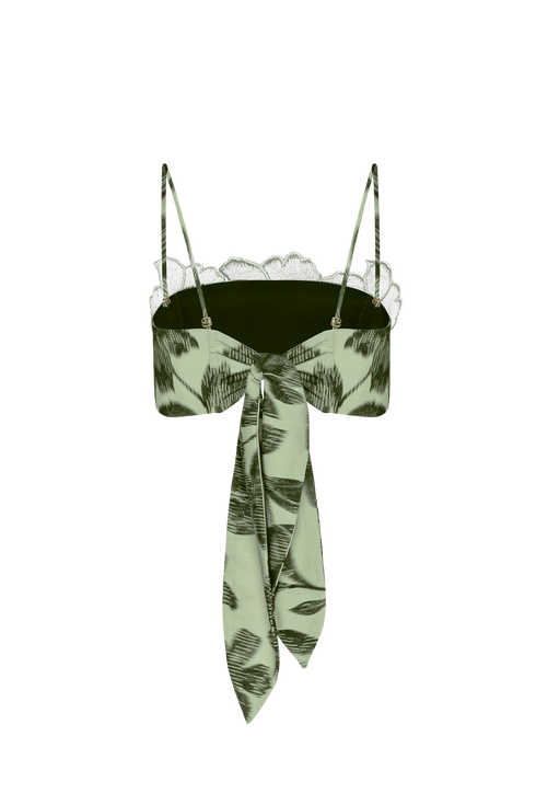 Crop Top Bellini Green