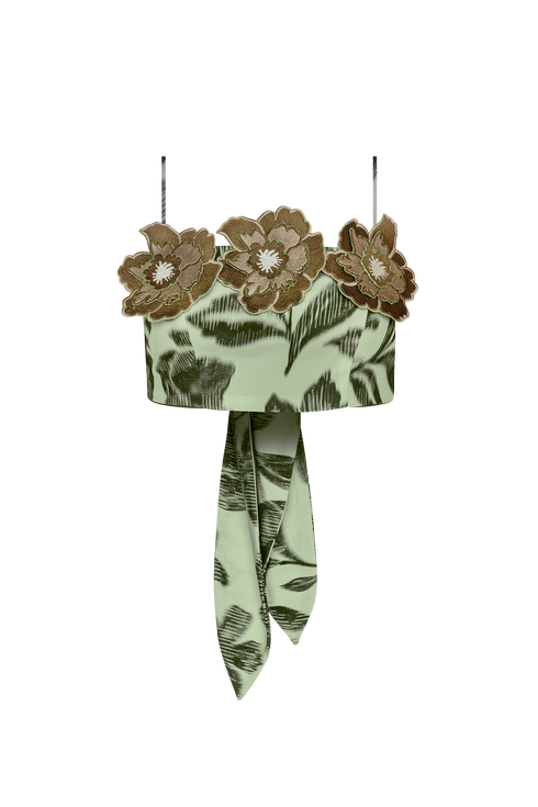 Crop Top Bellini Green