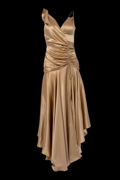 Vestido Marea Lux Dorado