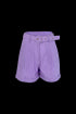 Short Nube Lino Lavanda